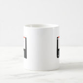 私の全体の生命 コーヒーマグカップ (中央)