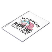 私の公式なおむつシャツ – 怠惰な眠りユニコーン ノートブック (左側)