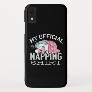私の公式なおむつシャツ – 怠惰な眠りユニコーン iPhone XRケース