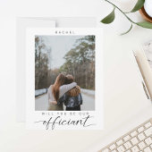 私の公式な写真でミニマルきるモダン ポストカード