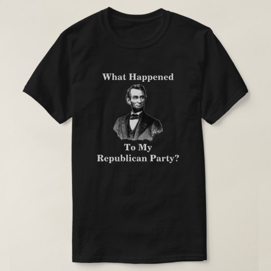 私の共和党パーティーは?Tシャツ Tシャツ (デザイン正面)