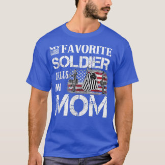 私の兵士お気に入りのは母と呼ぶ Tシャツ