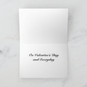 *****私の兵士への愛****毎日/バレンタイン カード (内部)