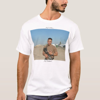 私の兵士。.MYの夫 Tシャツ