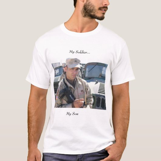 私の兵士 Tシャツ (正面)
