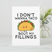 私の具材についてタコしたくない サンキューカード (スタンド正面)