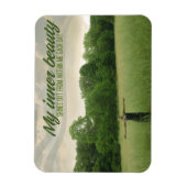 「私の内美しい」モチベーション肯定柔軟 マグネット (縦)