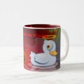 私の円を妨げないで下さい ツートーンマグカップ (正面右)