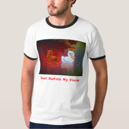 私の円を妨げないで下さい Tシャツ