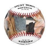 私の写真野球花婿介添人か 野球ボール (正面)