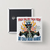 私の冷たい圧力からそれらをテコで動かす時 缶バッジ (正面&裏面)