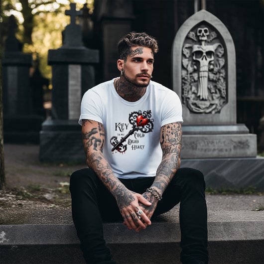 私の冷たい死んだハートバレンタインへの鍵 Tシャツ