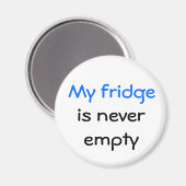 私の冷蔵庫は決して空ではない マグネット (正面/裏面)