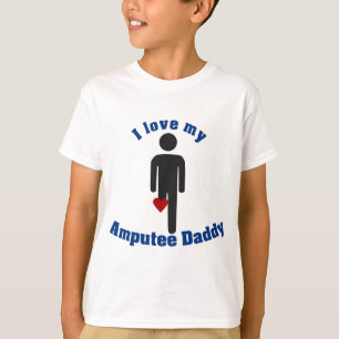 私の切断患者のお父さんを愛して下さい Tシャツ