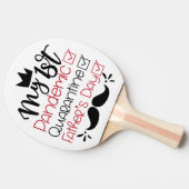 私の初のパンデミック検疫の日 卓球ラケット (横)