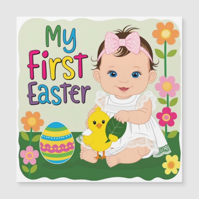 私の初めてのイースター子供たち (正面)