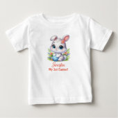 私の初めてのイースター ベビーTシャツ (正面)