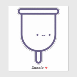 私の初めてのキュートガーリーな月経杯 シール