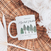 私の初めてのクリスマスの写真おばさん コーヒーマグカップ