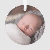 私の初めてのクリスマスはナナパイン オーナメント (裏面)