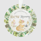 私の初めてのクリスマスは新しいママライオネス&Cub オーナメント (正面)