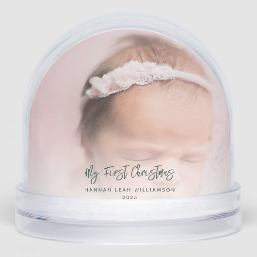 私の初めてのクリスマスベビー写真おばあちゃんキープサケ (正面)