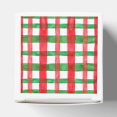 私の初めてのクリスマス名前をカスタムするかわいい電車 フェイバーボックス (上部)