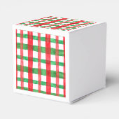 私の初めてのクリスマス名前をカスタムするかわいい電車 フェイバーボックス (裏面サイド)