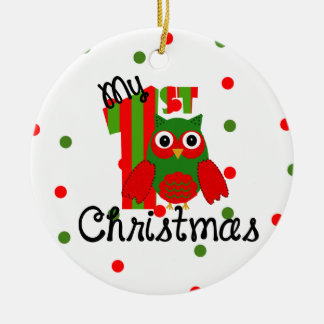 私の初めてのクリスマス セラミックオーナメント