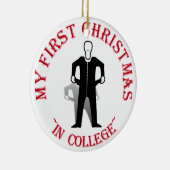 私の初めてのクリスマス セラミックオーナメント (右)