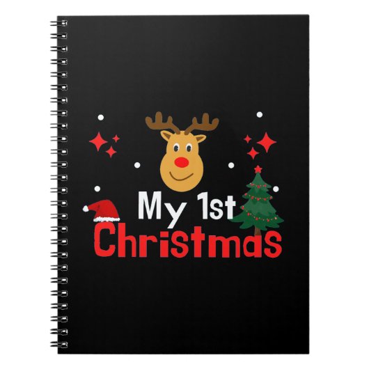 私の初めてのクリスマス ノートブック (正面)
