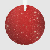 私の初めてのクリスマス-ベビーの初めてのクリスマスの写真 オーナメント (裏面)