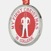 私の初めてのクリスマス メタルオーナメント (左)