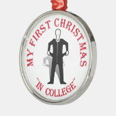 私の初めてのクリスマス メタルオーナメント (左)