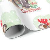 私の初めてのクリスマス ラッピングペーパー (ロールコーナー)