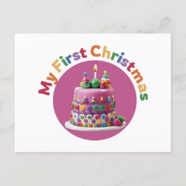 私の初めてのクリスマス #1 シーズンポストカード