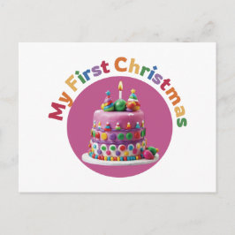 私の初めてのクリスマス #1 シーズンポストカード