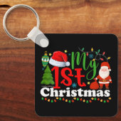 私の初めてのクリスマス-81052 キーホルダー (正面)