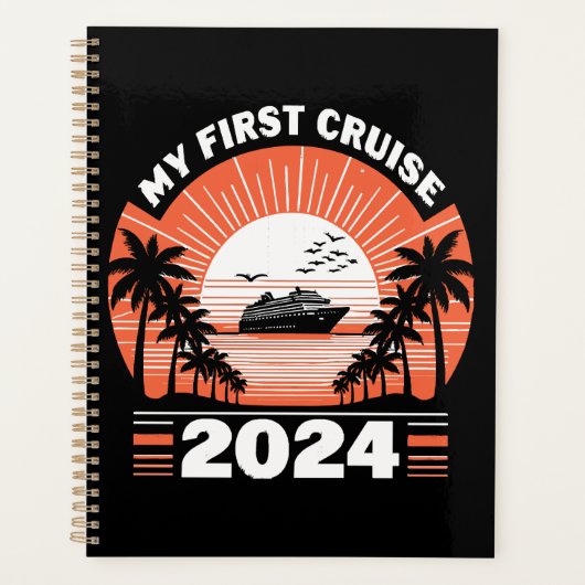 私の初めてのクルーズ2024 プランナー手帳 (正面)