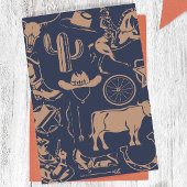 「私の初めてのロデオじゃない」カウボーイの2歳の誕生日 招待状