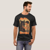私の初めての保護犬 楽しい - 面白いレスキュー犬グッズ Tシャツ (正面フル)