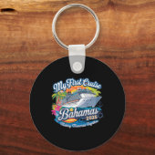 私の初クルーズバハマ2025かわいい初めてのクルー キーホルダー (正面)