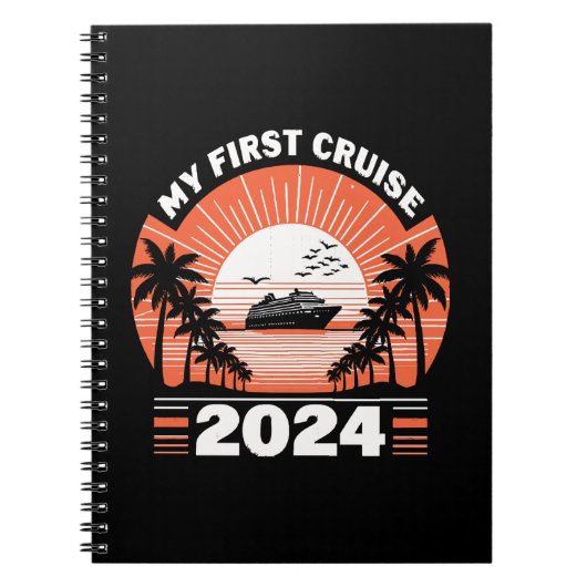 私の初クルーズ2024 ノートブック (正面)
