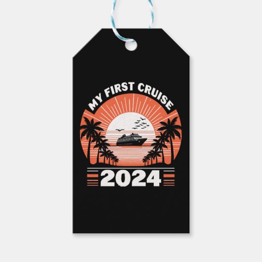 私の初クルーズ 2024 ギフトタグ (正面)