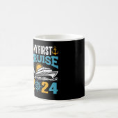 私の初クルーズ 2024 コーヒーマグカップ (正面右)