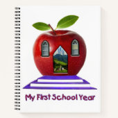 私の初学年は非常に可愛い ノートブック (正面)