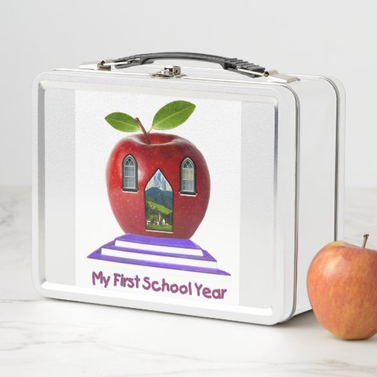 私の初学年は非常に可愛い メタルランチボックス (インサイチュ)