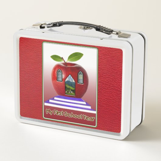 私の初学年 メタルランチボックス (裏面)