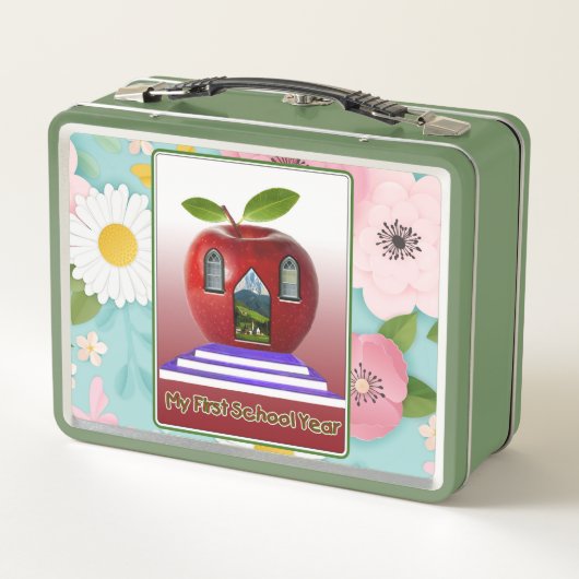 私の初学年 メタルランチボックス (裏面)