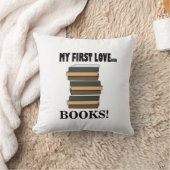 私の初恋の本 Books クッション (ブランケット)